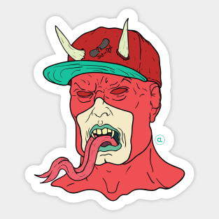 I Double Dog Dare Ya, Ya Devil Sticker